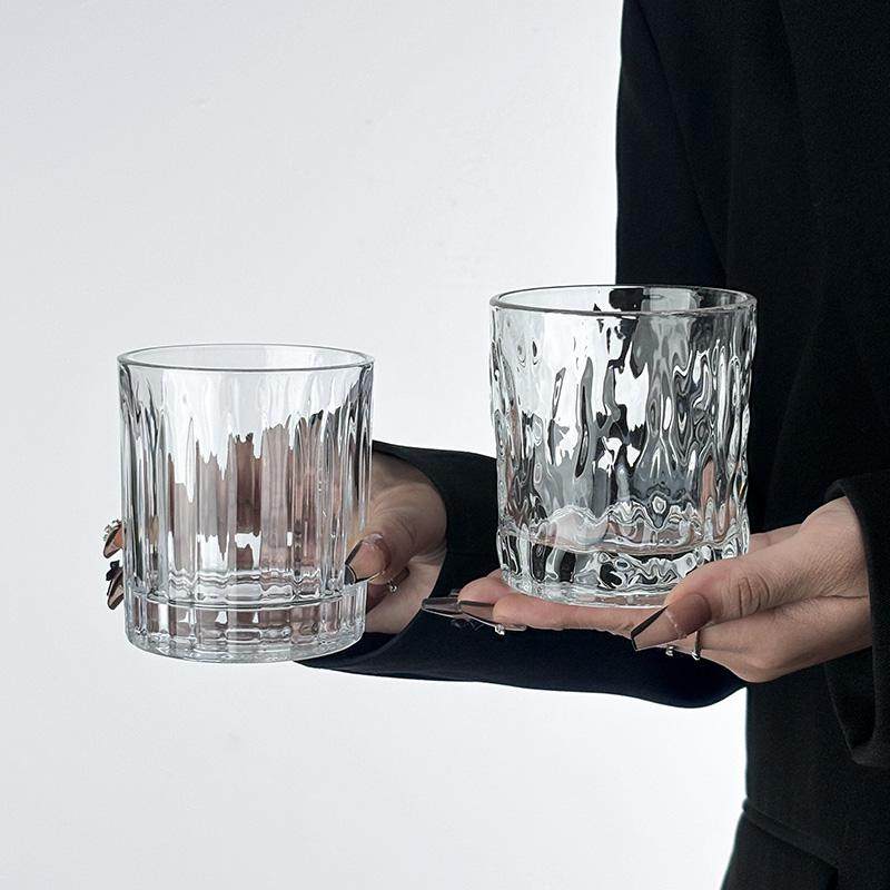 日式条纹威士忌杯酒吧专用古典杯鸡尾酒杯复古烈酒杯玻璃洋酒杯子,餐饮具,洋酒/威士忌杯,淘宝优惠券,粉丝福利购,淘宝优惠卷