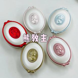 现货日本本土 LADUREE拉杜丽浮雕腮红 老版 肖像花瓣玫瑰眼影唇膏