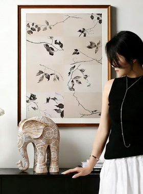 中古风大象摆件乔迁送礼