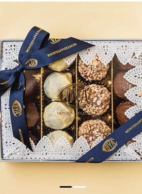 cova巧克力透明礼盒装160克  COVA伴手礼盒 国内代购