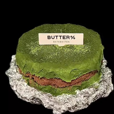 BUTTER%抹茶大饼蛋糕卷