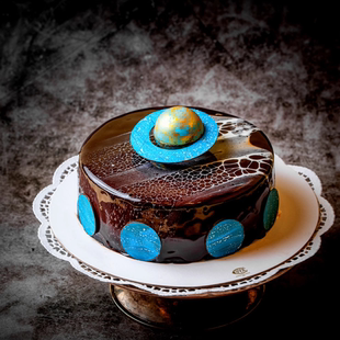 生日蛋糕国内代购 网红蛋糕新品 cova巧克力榛果慕斯星球奇镜
