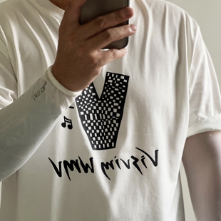 Amekaji之王 25AW中村世纪VISVM印花LOGO宽松短袖T恤280克津巴棉