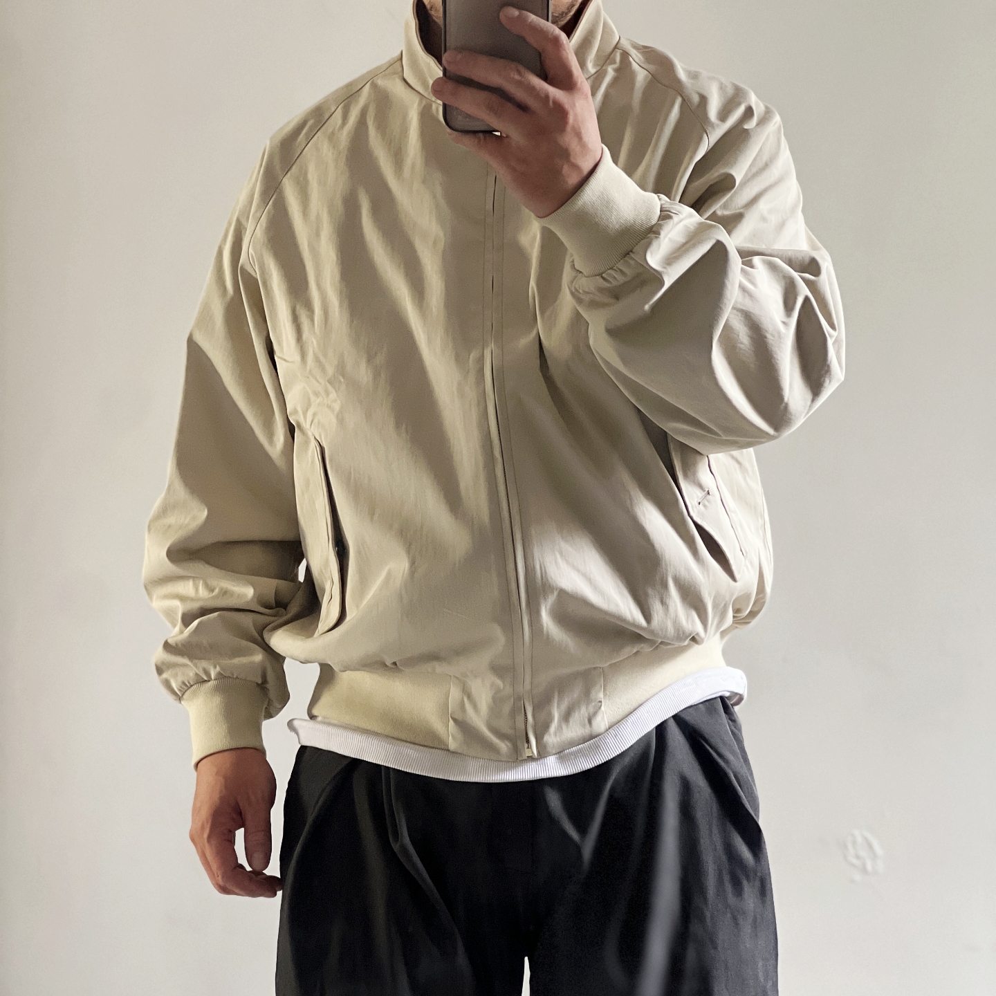 纯原日单A.PRSE Harrington JACKET英式复古立领威灵顿短夹克外套