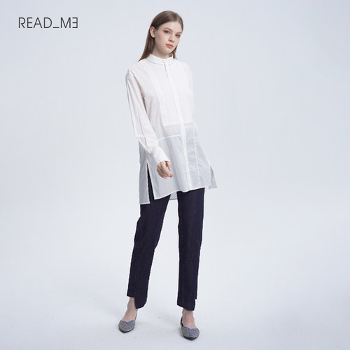 readmeH版型百搭长袖棉衬衫