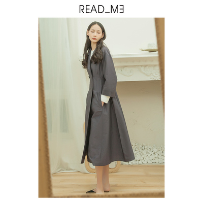 READ_ME商场同款长款风衣