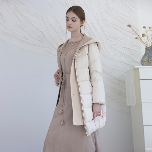 README双面呢脱卸帽羽绒服