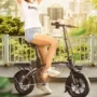 Xe đạp điện đường dài có đèn pin cho trẻ em pin lithium xe tay ga có khóa hai mẹ con đi xe điện nam nữ - Xe đạp điện xe đạp điện nhỏ