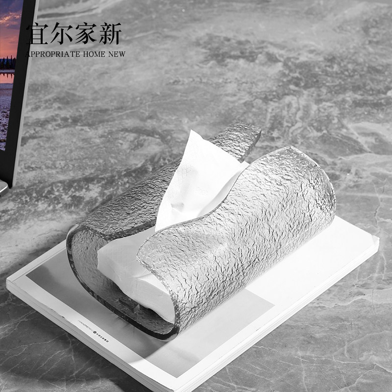 抽纸盒艺术感客厅茶几现代简约风装饰收纳盒餐桌创意感纸巾盒摆件,收纳整理,纸巾盒,淘宝优惠券,粉丝福利购,淘宝优惠卷