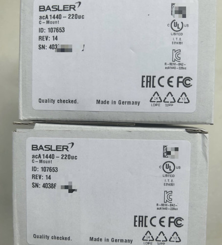 工业相机aca1440-220uc全新原装，质保三年