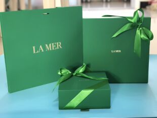 LA MER海蓝之谜专柜包装袋手提袋精华眼霜面霜套装礼品袋纸袋袋子