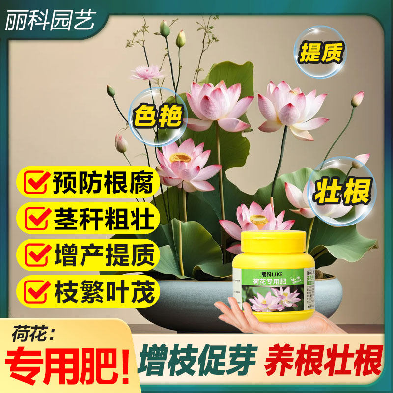 荷花专用肥水溶肥水培植物肥