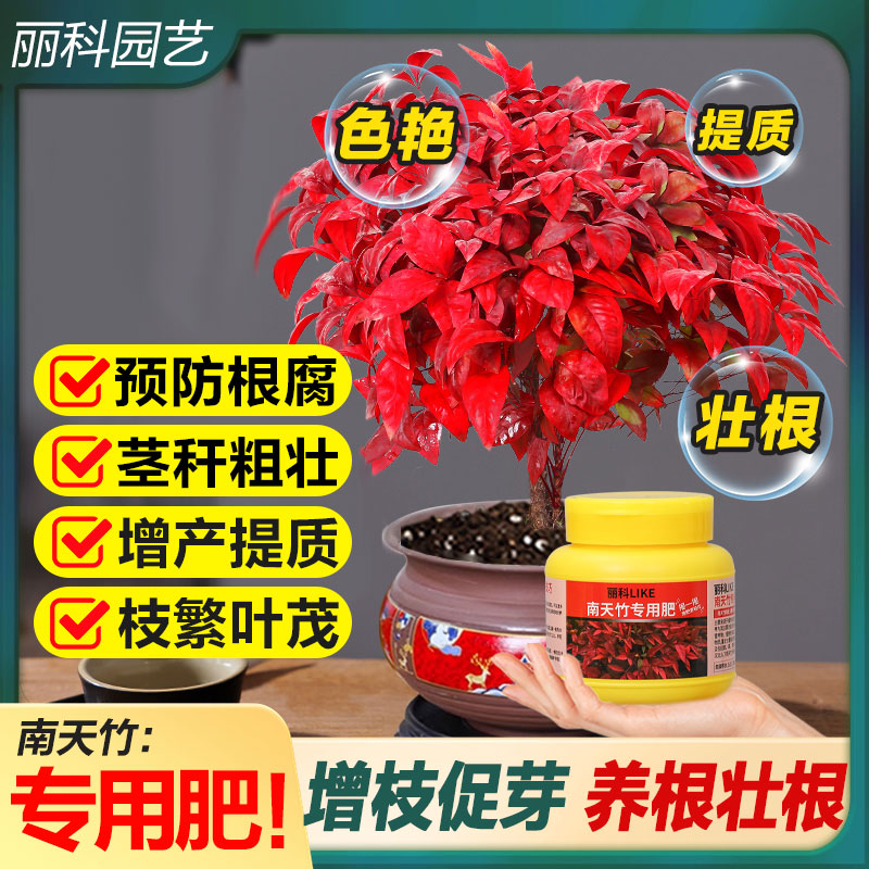 南天竹专用肥颗粒肥料复合肥