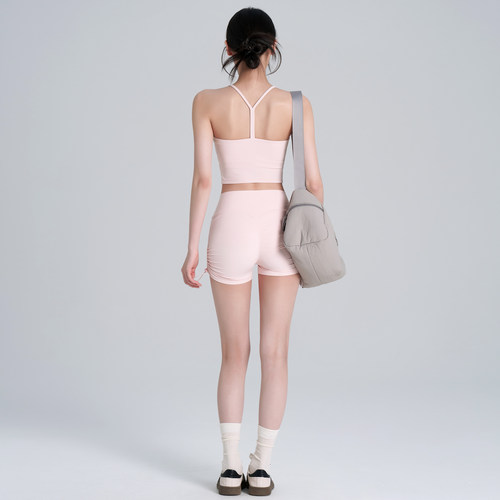 速干美背瑜伽服背心套装女夏季