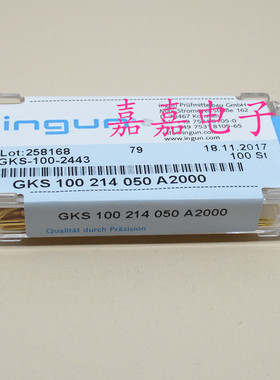 英钢针GKS100 214 050A2000/A3000（小四爪头）1.37mm测试针探针