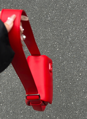 包包女2024夏季新款今年流行高级感法式小众红色婚包单肩斜挎百搭