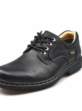 撤柜清仓男鞋真皮低帮商务休闲鞋GORE-TEX防水皮鞋Rockie Lo GTX