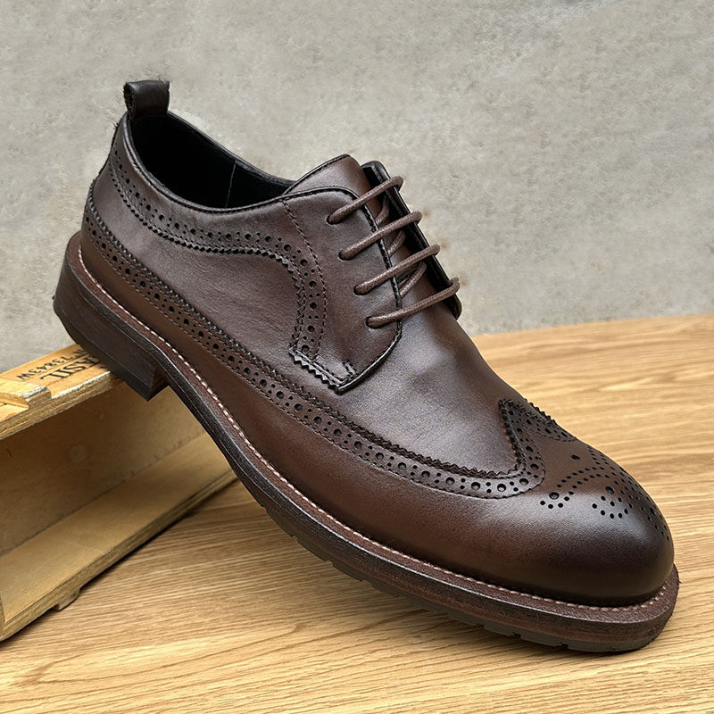 商务正装时尚休闲皮鞋结婚婚鞋男