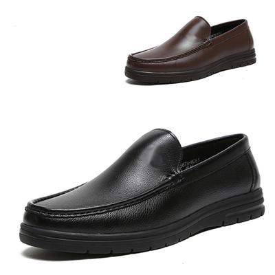 厚底撤柜断码特价软面商务休闲鞋