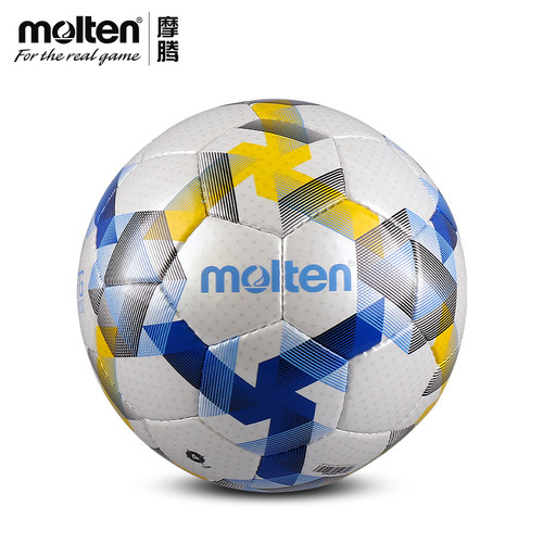 molten摩腾5号4号手缝比赛足球