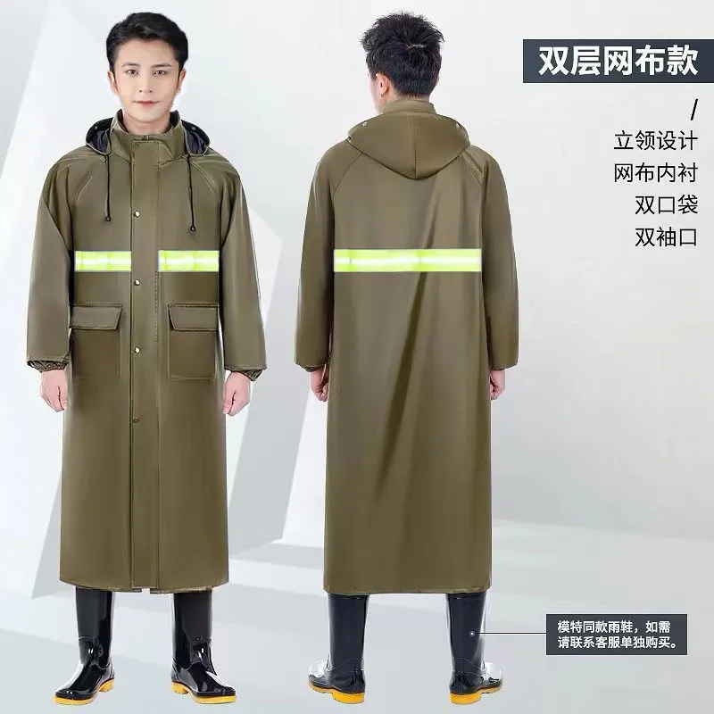 连体雨衣全身一体式雨衣电动车雨衣加厚防暴雨衣暴雨成人雨衣