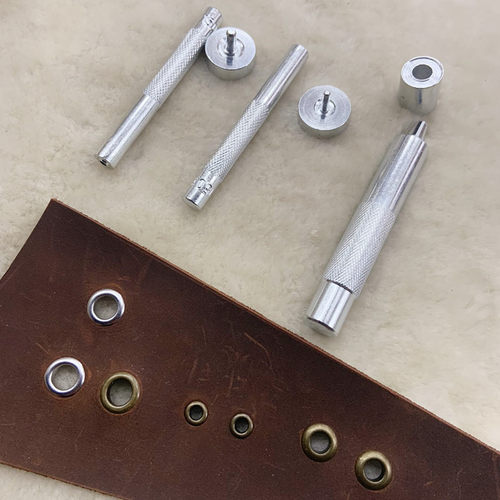 鸡眼钉气眼铆钉双面鸡眼铆钉手动安装模具手工diy制皮五金配件