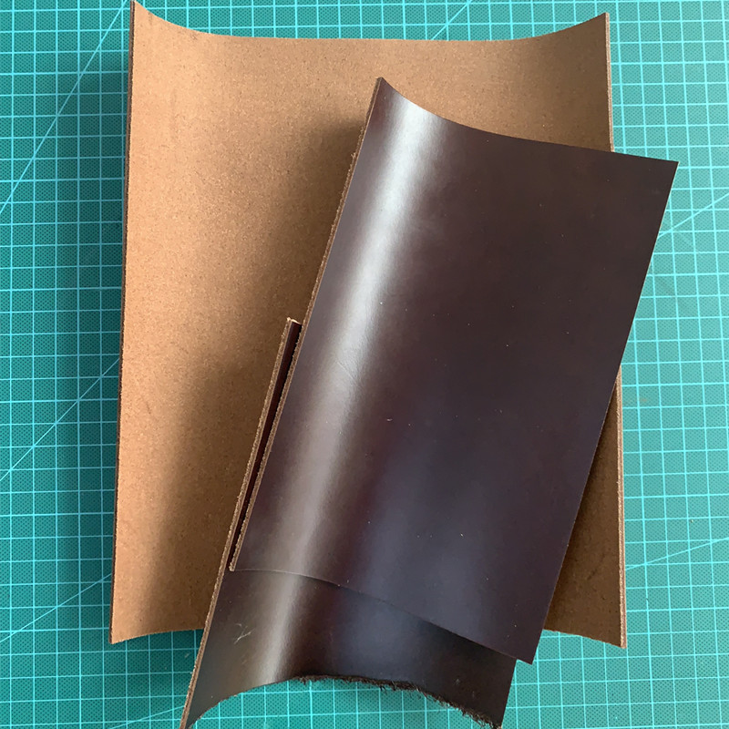 头层牛皮皮料2mm油蜡皮