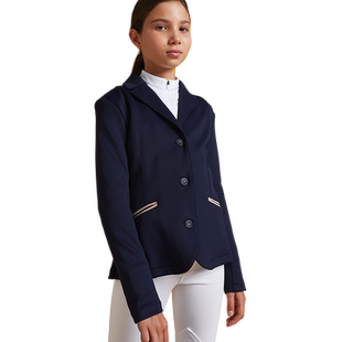 迪卡侬旗舰店儿童马术骑士服英伦风西服竞赛服骑马服西装OVHR