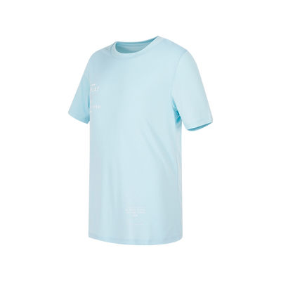 迪卡侬儿童透气速干运动短袖T恤