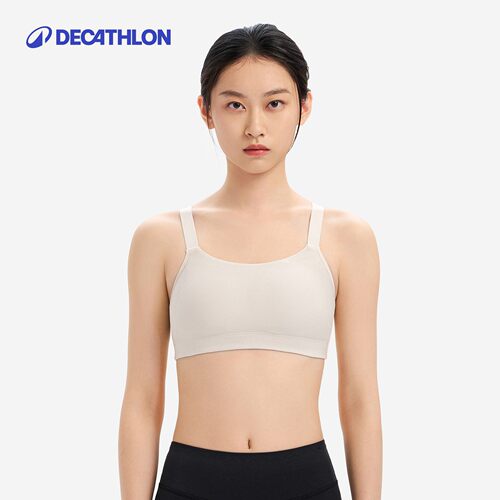 迪卡侬美背瑜伽运动内衣女可外穿
