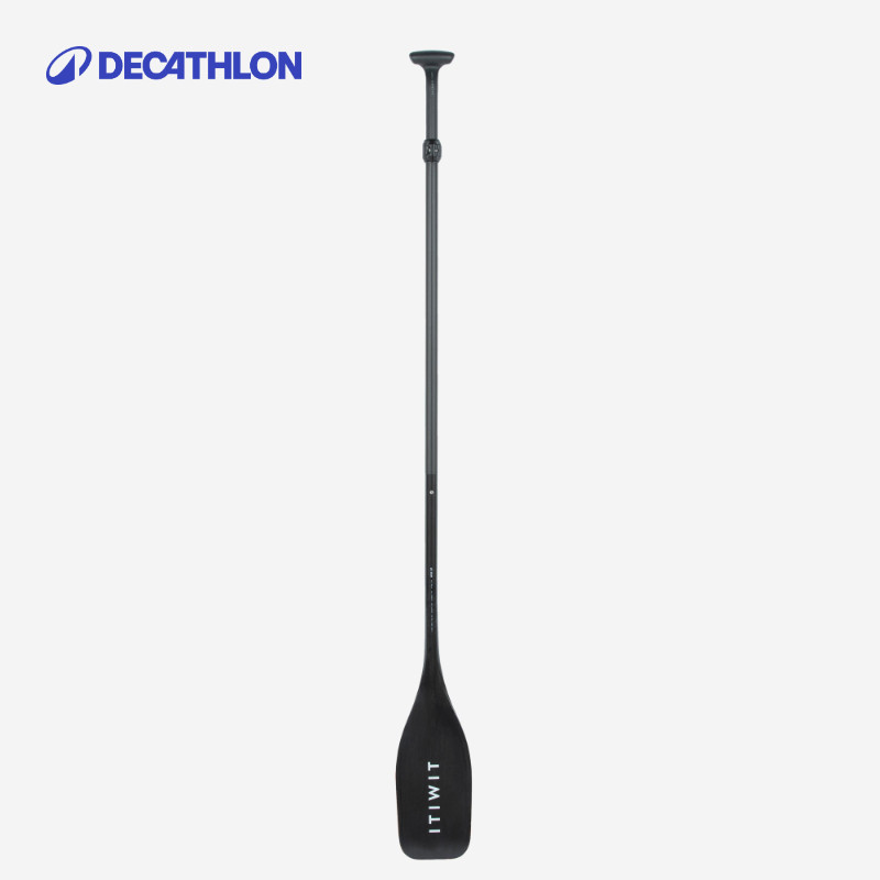 迪卡侬皮划艇桨3节单桨全碳纤维桨可拆卸桨SUP桨皮划艇桨OVKS
