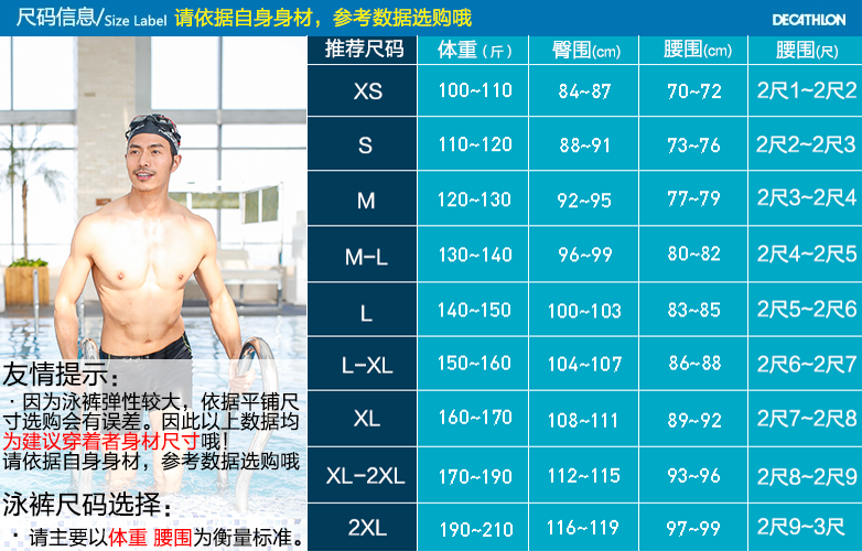 Maillot de bain homme DECATHLON    - Ref 2532578 Image 4