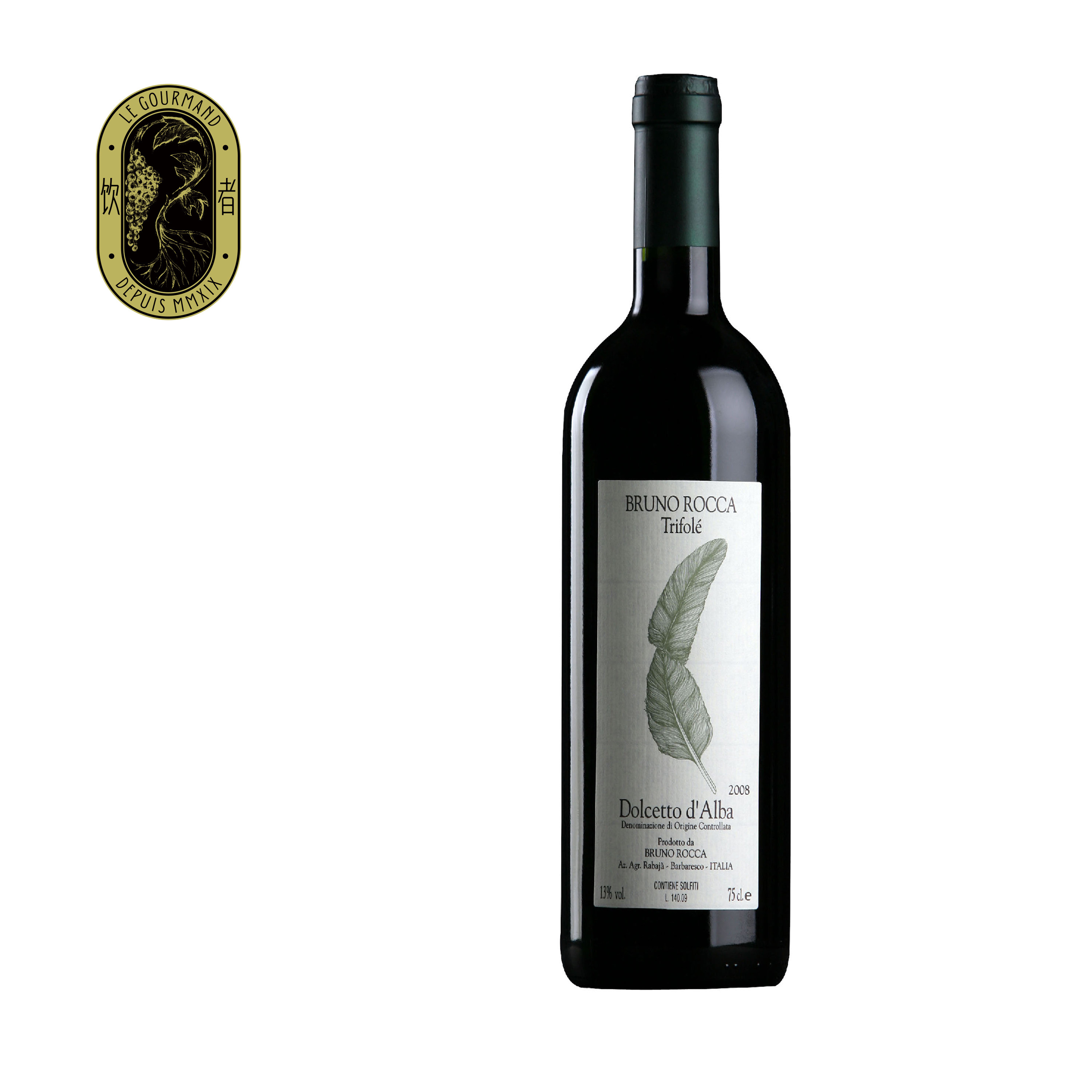 名家口粮 意大利bruno rocca布鲁诺罗卡 泰富园阿尔巴多姿桃 干红