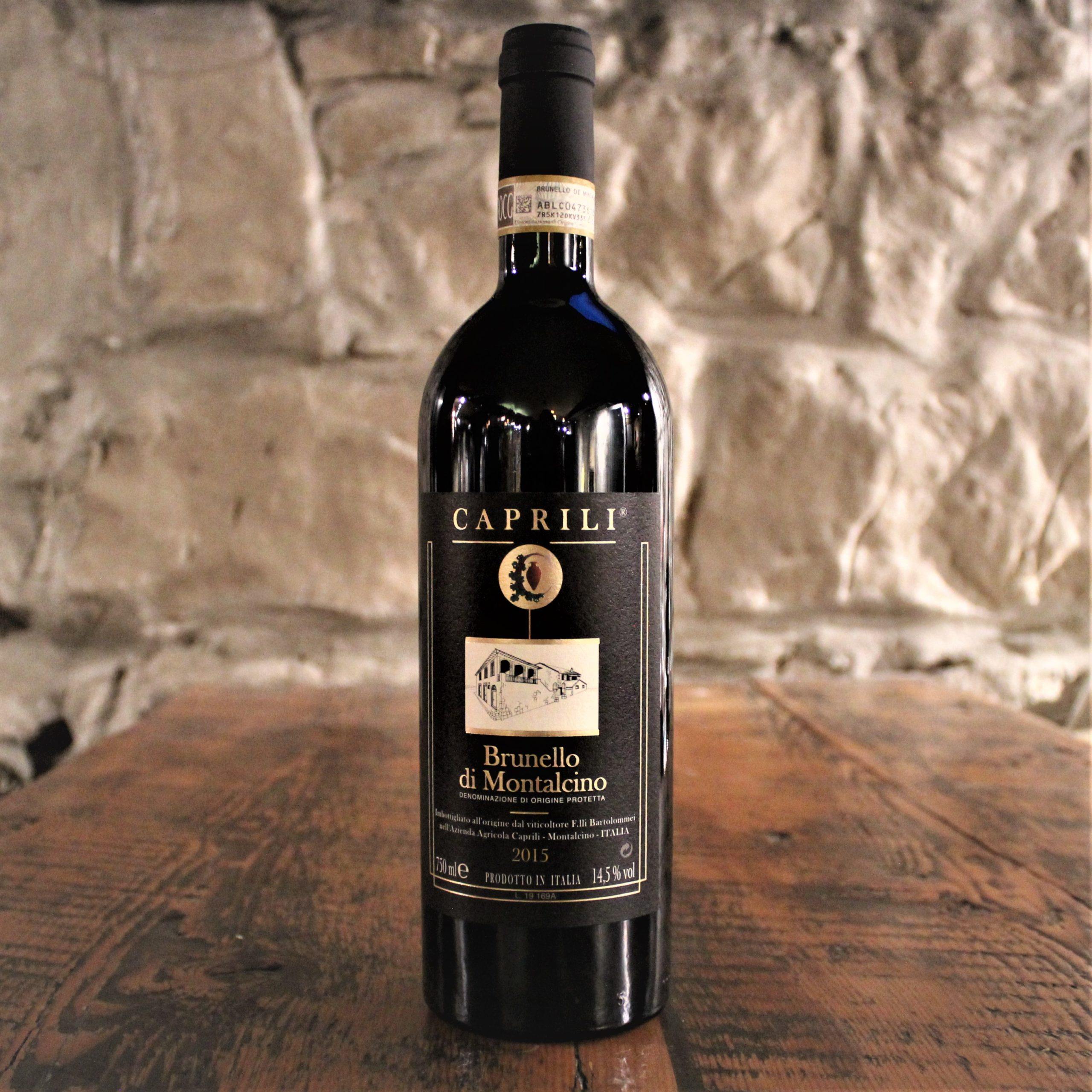 意大利名产区brunello di montalcino 布鲁奈罗干红酒 caprili