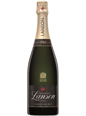 Le Black Label Brut 兰颂 LANSON黑牌天然型香槟起泡葡萄酒375ml