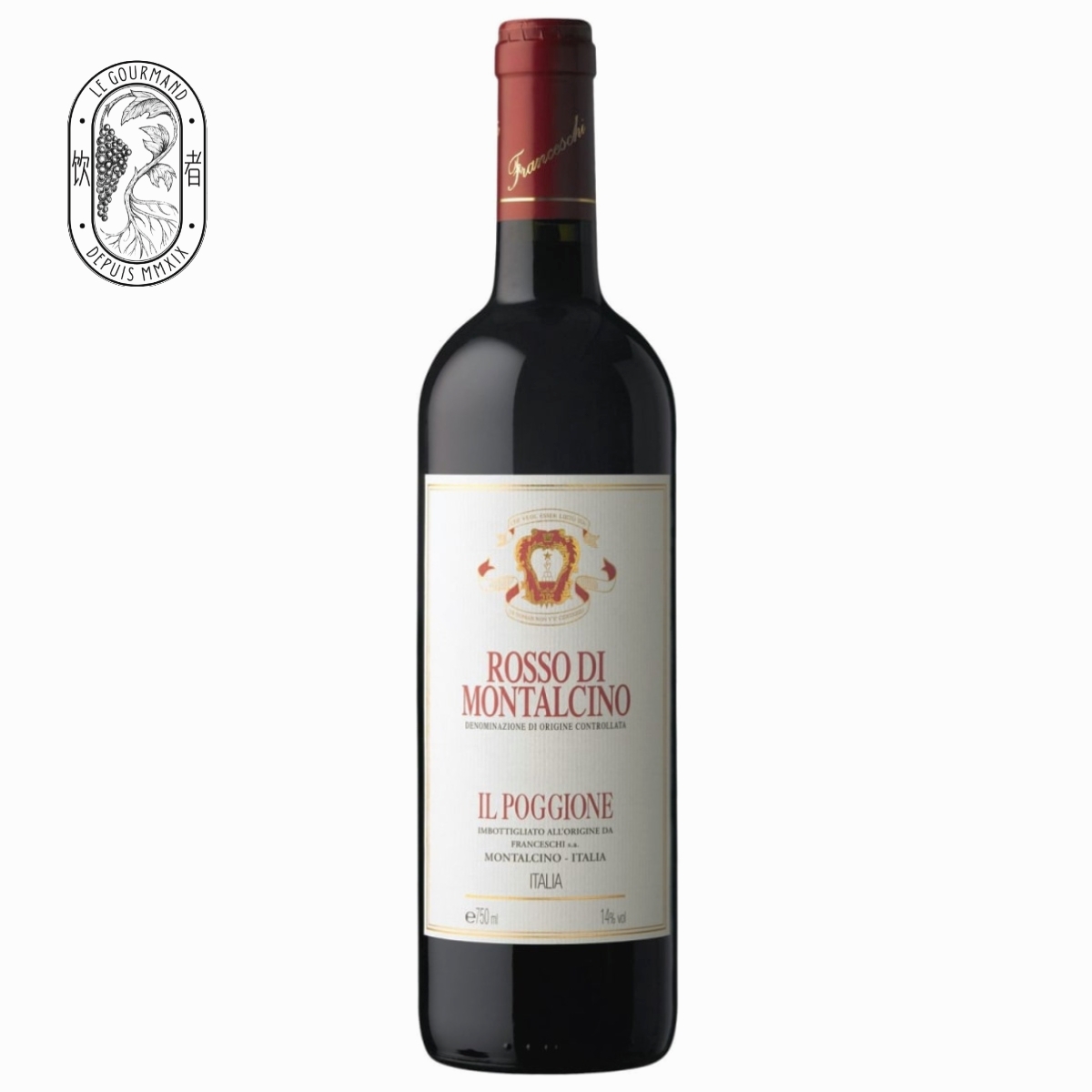 BDM名庄 Il Poggione蒙塔奇诺Rosso di Montalcino 酒类 干红静态葡萄酒 原图主图