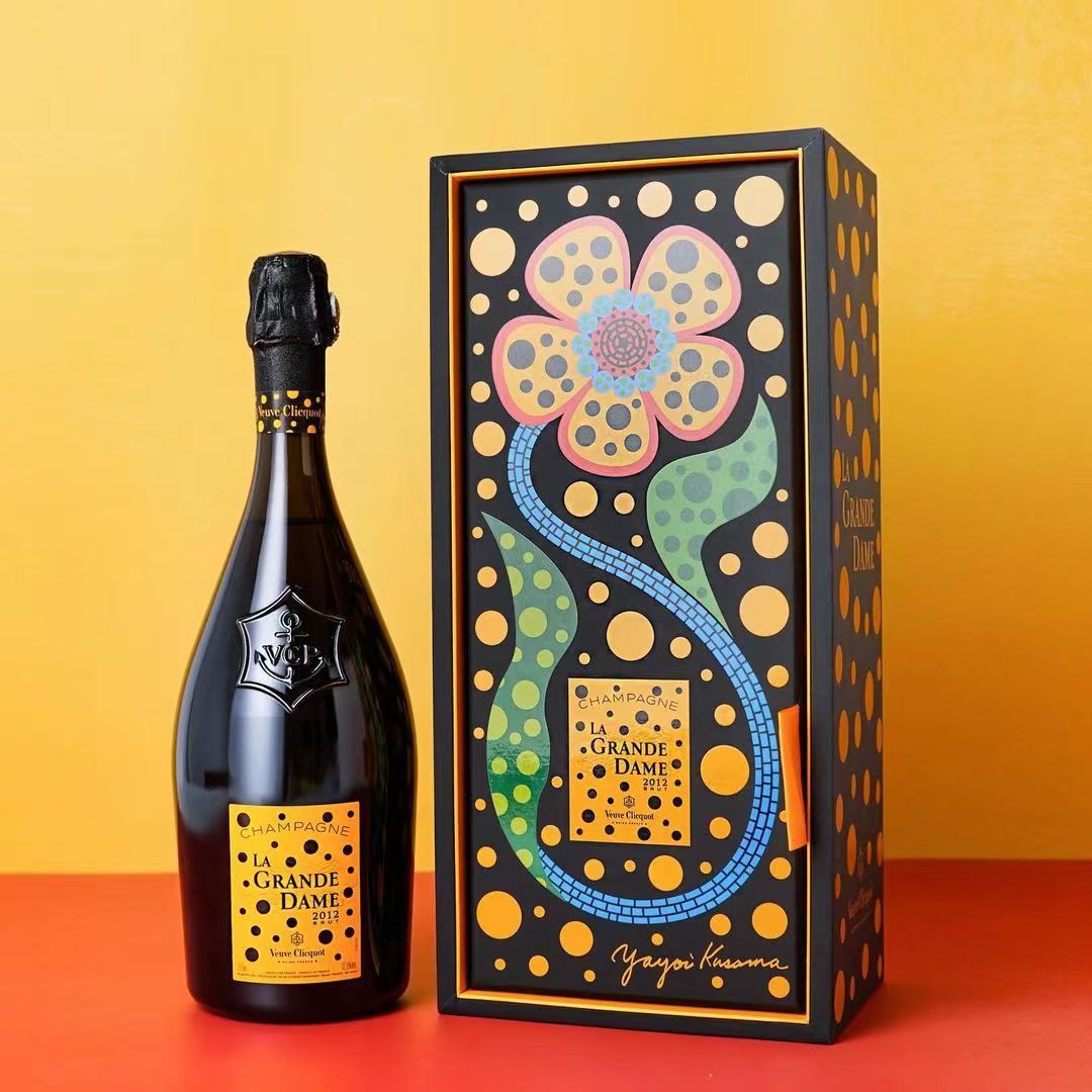 凯歌香槟Veuve Clicquot草间弥生限量联名香槟礼盒La Grande Dame