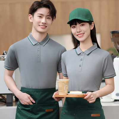 夏季POLO衫定制T恤纯棉工作服短袖薄款工衣广告文化衫diy印logo字