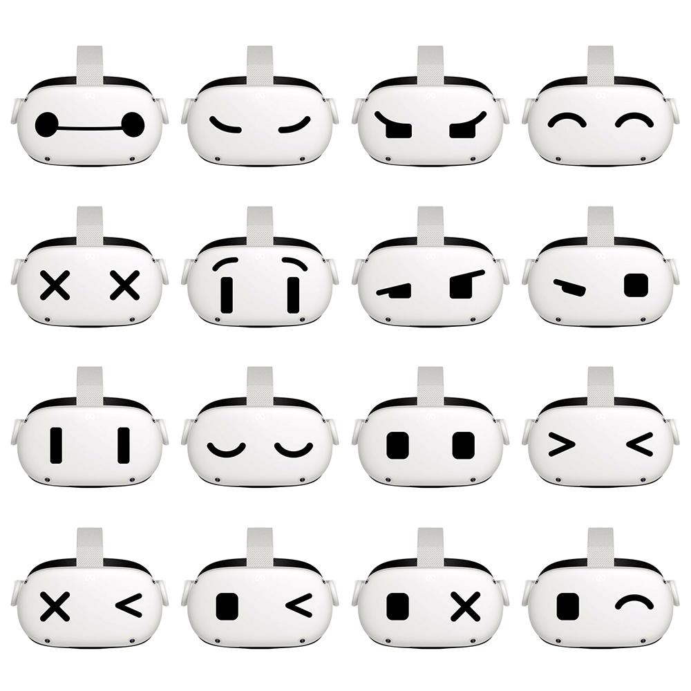 Quest VR贴纸表情个性贴纸PSVR2&PicoNeo3&Pico4奇遇DreamPro贴纸