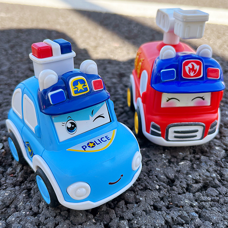 宝宝小汽车玩具按压就跑简单好玩