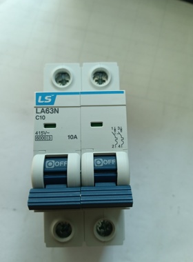 全新原装LS产电小型断路器LA63N 2P C10A