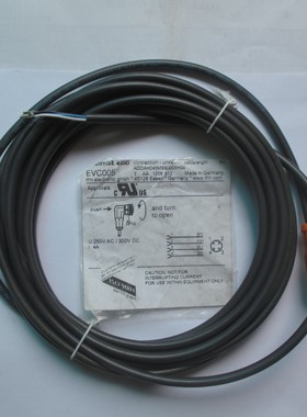 全新原装正品易福门IFM接近开关电缆EVC005