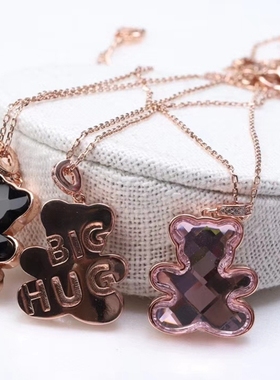 女士项链吊坠水晶奥地利