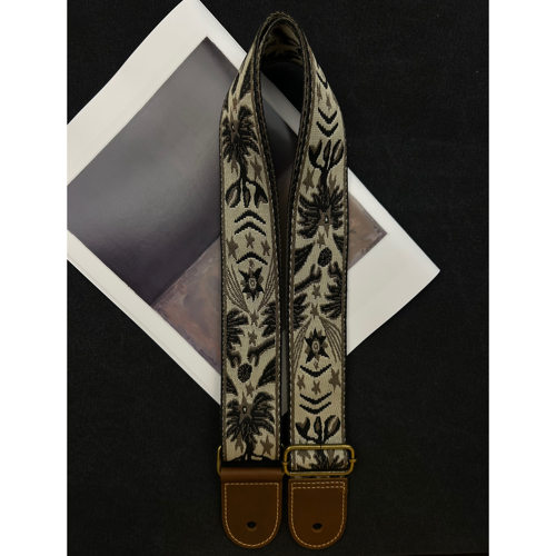 暗黑系重型原创设计吉他背带