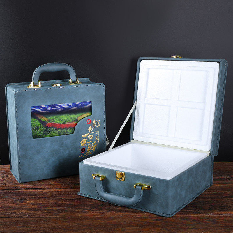 新鲜冬虫夏草包装盒泡沫箱保温箱