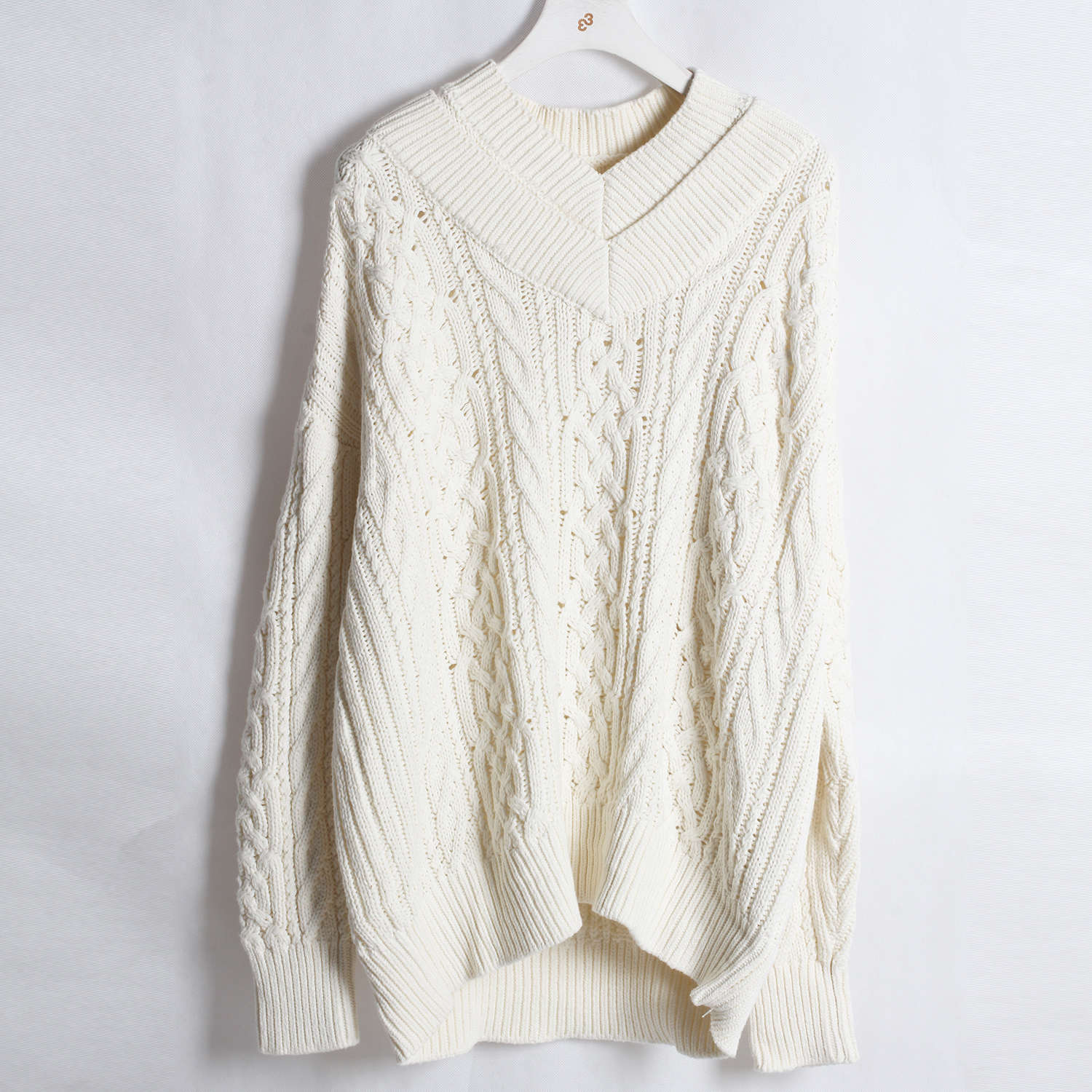 33潮牌长袖毛衫潮流百搭宽松男式针织衫T54407010