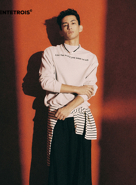 Trente Trois潮牌秋冬立领打底衫高端婴肤绒面料时尚保暖长袖T恤