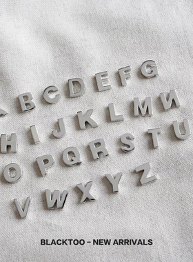 26个英文字母项链chic风格简约