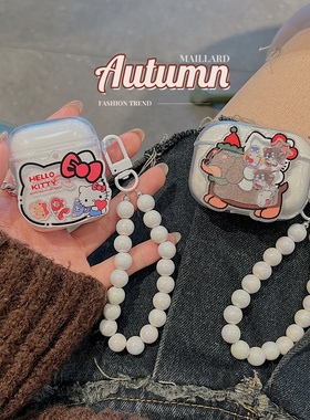 ins日韩可爱摇摇乐适用vivotws air3蓝牙耳机保护套tws4/3i/3e软壳A4可爱IQOOtws1i/1e/air2pro趣味A3软壳女