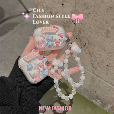 可爱少女Airpods3凯蒂猫防摔软壳